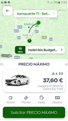 Taxi Getafe android App screenshot 2